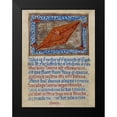 thumbnail image 2 of Unknown 12th Century English Illuminator 19x24 Black Modern Framed Museum Art Print Titled - Christs Side Wound, 2 of 5