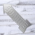 thumbnail image 4 of FONDOTIN 2Pcs Iron Direction Sign for Bar and Hospital in Rectangular Shape 17.7x6.3x0.08in, 4 of 8
