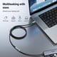 thumbnail image 5 of Cable de extensión USB C UGREEN de 10 Gbps/100 W, 0,5 m, gris, 5 of 7