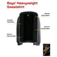 thumbnail image 3 of Quad Seven Boys Sweatshirt – Heavyweight Sherpa Fleece Lined Zip Hoodie Sweatshirt (Size: 8-18), 3 of 7