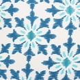 thumbnail image 4 of · REDEARTH · Printed Throw Pillow Cushion Covers-Woven Decorative Farmhouse Cases Set for Couch, Sofa, Bed, Chair, Dining, Patio, Outdoor, car; 100% Cotton (18"x18"; Blue1) Pack of 2, 4 of 6