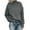 Gray, variant on Hueook Sweaters for Women Plus Size Winter Fall Long Sleeve Fashion Print Casual Lightweight Round Neck Pullover Knitted Sweater Tops 50% Off Clearance