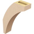 thumbnail image 5 of Ekena Millwork 3"W x 10"D x 14"H Thorton Rough Cedar Woodgrain TimberThane Knee Brace, Primed, 5 of 6