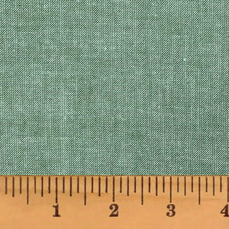 JCS Green Farmcloth Homespun Cotton Fabric Sold by the Yard