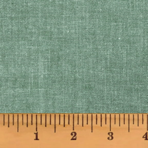 JCS Green Farmcloth Homespun Cotton Fabric Sold by the Yard