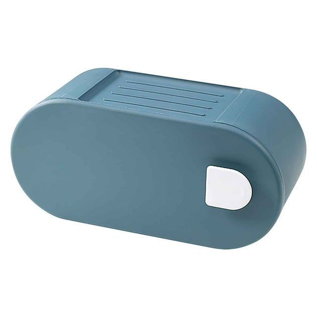 Commercial Toilet Paper Dispenser Wall-Mounted Home Living Room Creative Punch-Free Tissue Box Kitchen Toilet Storage Box Wall-Mounted Paper Box Wall Mounted Storage Box