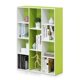 thumbnail image 4 of Estantería Furinno 11107WH-GR 7 reversible, 11 cubos, blanco y verde, 4 of 5