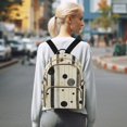 thumbnail image 7 of FORMRS Mini Backpack Purse for Women Quilted Travel Daypack Casual Shoulder Bag, Stripes Pattern, 7 of 7