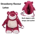 thumbnail image 2 of Disney Toy Story 4 Lotso Kawaii fresa fragante oso juguetes de peluche muñecas de peluche de dibujos animados bolso cruzado regalo de cumpleaños para niña, 2 of 4