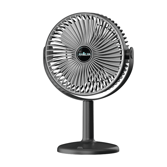 Rechargeable Small Desk Air Circulator Fan with Ambient Night Light,5 Speed Adjustable Portable Table Fan,Type-C Charging Detachable Washable Quiet Cooling Fan for Bedroom Office