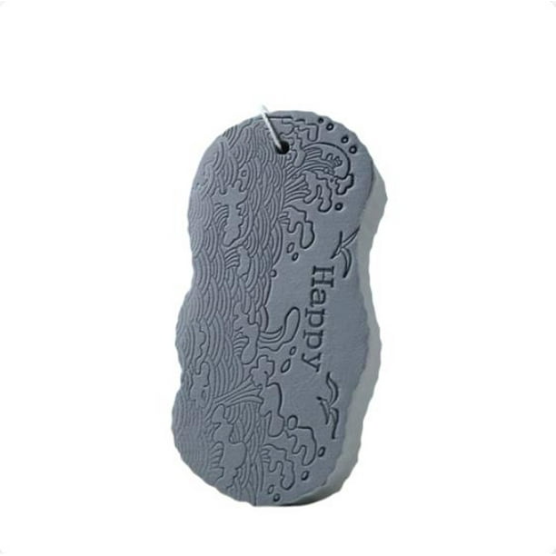 Herramienta para frotar al bebé, esponja para frotar barro, toalla de baño para frotar, toallitas de baño para limpiar sin dañar la espalda, ceniza para frotar una esponja