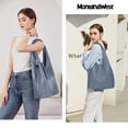 thumbnail image 4 of Bolso Hobo Montana West de Cuero Vegano con Set de Billetera, 2 Piezas, 4 of 5