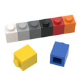 thumbnail image 4 of Bloques de construcción de partículas MOC Rainbow Pig 3005 30071 35382, 1 x 1, piezas compatibles con bricolaje, modelo a granel, juguetes educativos tecnológicos, 4 of 5