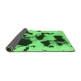 thumbnail image 2 of Ahgly Company Indoor Rectangle Abstract Emerald Green Modern Area Rugs, 7' x 10', 2 of 4