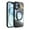 Black, variant on ELEHOLD Case for iPhone 16, Shockproof Anti-Scratch Full Camera Protector Case with 360° Ring Holder Stand,Black
