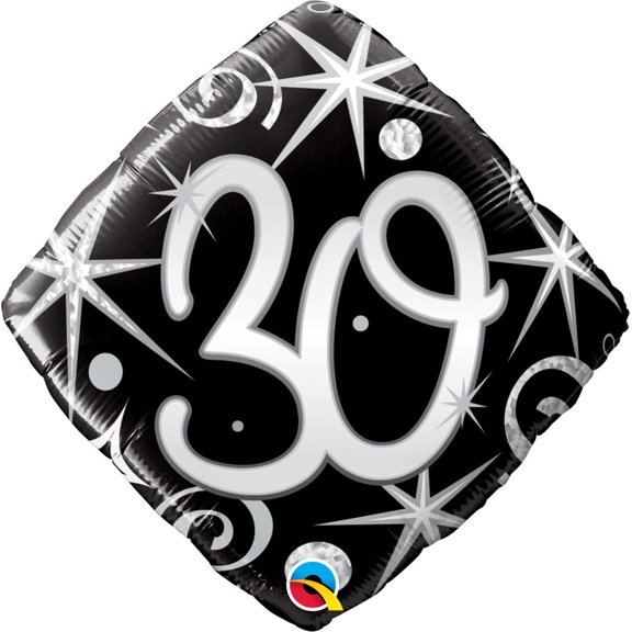 Globo Qualatex Diamante Elegante 18" 30 Brillantes