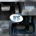 thumbnail image 3 of Anti Deslizante Coche Pie Pedal Acelerador Gas Freno Pedal Cubierta Kit Negro, 3 of 7