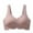 Coffee Bras for Women, variant on SMihono Fashion Women's Seamless Bras No Underwire Scalloped Push Up Bras Soft Wireless Comfort Bralettes Full Bra Pack for Women Beige 10