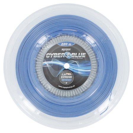 CyberBlue 1.25MM/17G Reel Tennis String (Best Babolat Strings For Topspin)