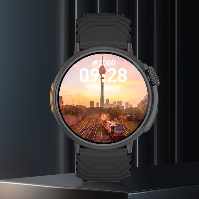 GT88 Monitor de ritmo cardíaco Smartwatch Reloj inteligente resistente al agua para teléfono Android iOS
