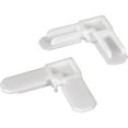 thumbnail image 4 of 3/4 in. x 7/16 in. Screen Frame Corners, Plastic, White (4-Pack), 4 of 5