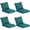 Malachite, variant on Goodgoods 24" x 27" Indoor & Outdoor Deep Seat Chair Cushions Set of 2, Water & Fade Resistant, Chili
