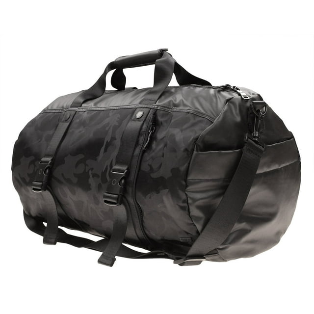 Pajar Camo Print Duffle Bag, Black