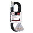thumbnail image 1 of Cable de extensión EP de 10 pies con 3 salidas 12/3 SJTW 15 A 125 V UL, 1 of 7