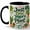 Black, variant on Just One More Plant Coffee Mug, Houseplant Lover Garden Quote Design, 11 oz Ceramic Cup