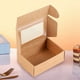 thumbnail image 5 of Mini Caja de Papel Kraft de 30 Piezas con Ventana, Caja de Embalaje para Regalo Caja de Regalo para JabóN PanaderíA Dulces (Negro, MarróN, Blanco), 5 of 9
