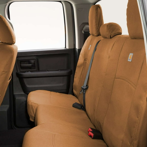 Covercraft Seat Cover GTF4353ABCABN Carhartt Precision Fit; Duck Weave Fabric; Carhartt Brown; Single