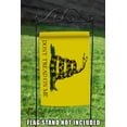 thumbnail image 4 of Toland Home Garden Don't Tread on Me Horizontal Freedom Gadsden Flag Double Sided 12x18 Inch, 4 of 5