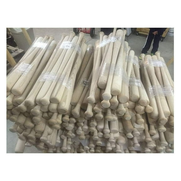 4-33” Craft Quality Wooden Blem Baseball Bats