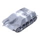 thumbnail image 1 of 1:72 Carro 4D Modelo de tanque Vehículos de reconocimiento Artesanía DIY Rompecabezas Vehículo para niños Decoración de mesa Gris, 1 of 8