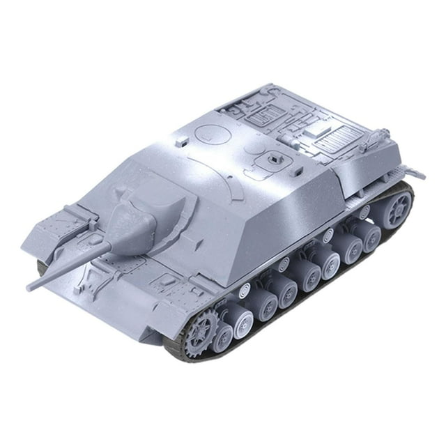 segolike Modèle de Char Blindé 1/72 Véhicules de Reconnaissance DIY Miniature Auto-Assemblée pour Gris