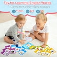 thumbnail image 3 of KGC Talking Flash Cards, Kids Toddler Montessori Toys 224 Sight Words, English Blue, 3 of 4