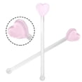 thumbnail image 4 of MasteelfCA 5pcs Heart Stirring Rod Glass Stirring Stick Creative Muddler Decorative Mix Rod, 4 of 7