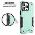 thumbnail image 5 of CoverON For Apple iPhone 15 Pro Case, Military Grade Heavy Duty Rugged Phone Cover Grip, Green, 5 of 9