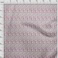 thumbnail image 4 of oneOone Silk Tabby Peach Fabric Watercolor Floral Sewing Craft Projects Fabric Prints By Yard 42 Inch Wide, 4 of 5