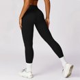 thumbnail image 5 of Pantalones de Yoga para mujer, mallas deportivas ajustadas de cintura alta para correr, mallas deportivas de realce para gimnasio, atletismo, entrenamiento para trotar de secado rápido para mujer, 5 of 5