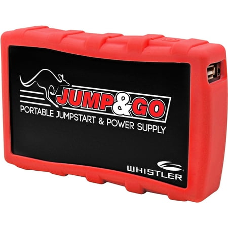 Whistler Jump and Go Portable Automotive Jump Starter & Charger, Red