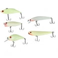 thumbnail image 2 of Señuelos de pesca luminosos, cebos duros ABS, accesorio de aparejo de gancho, 5 uds., 2 of 14