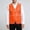 Orange, variant on Mens Mesh Vest Zipper Fishing Hiking Vest Lightweight Outdoor Vest for Men (Orange XXXL)