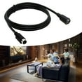 thumbnail image 2 of AOOOWER S Video Cable 4 Pin Male To Male Gold Connector Cord For TV Monitoring Optional, 2 of 13