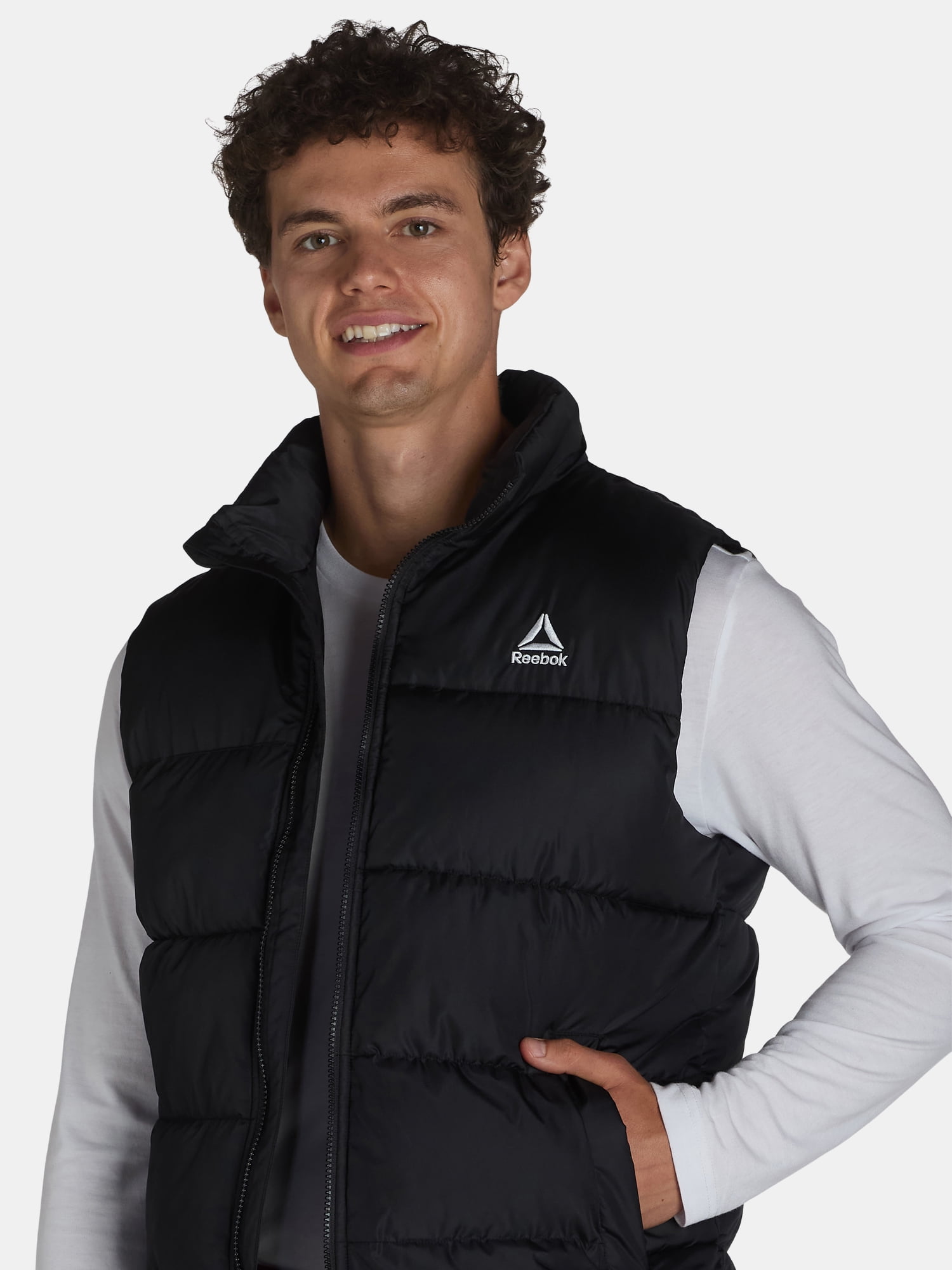 Reebok Men's and Big Men's Puffer Vest, Sizes S-3XL