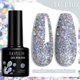 thumbnail image 1 of LILYCUTE-esmalte de Gel para uñas, Gel de lentejuelas brillantes, de larga duración, Soak Off, UV LED, DIY, suministros de uñas para profesionales, 7ML, 1 of 4