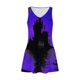 thumbnail image 3 of Vestido de Verano para las Mujeres Impresión de la Moda Bolsillo sin Mangas Cuello en V, Vestido Casual para la Playa Y Diario, 3 of 5