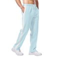 thumbnail image 4 of Men's Running Sports Pants Men's Jogging Sports Pants Jogger Tracksuit Trousers Men's Comfortable Long Pants Wide Leg Cotton Track Pants Elastic Comfortable Men Sweatpants, 4 of 4
