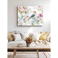 thumbnail image 4 of Peach Blossom Wall Art for Living Room,Canvas Picture Wall Decor for Bathroom Bedroom,Nature Pink Blue Flower Spring Birds Painting Artwork for Office Kitchen Hallway Dining Room Home Decor 16"x20", 4 of 8