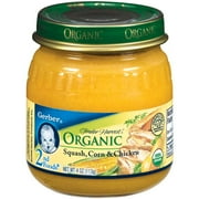 Gerber Gerber 2nd Foods Squash, Corn and Chicken, 4 oz